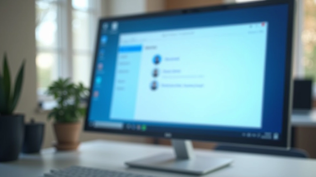 Pantalla de computadora mostrando configuración de cuentas de usuario Windows con iconos de perfiles